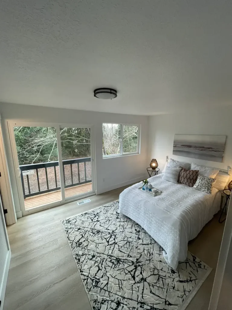 After: finished bedroom