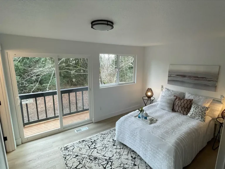 After: bedroom flooring